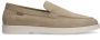 Manfield Heren Beige suède loafers - Thumbnail 1