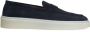 Manfield suède loafers donkerblauw - Thumbnail 1