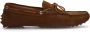 Manfield Heren Cognac suède loafers - Thumbnail 1