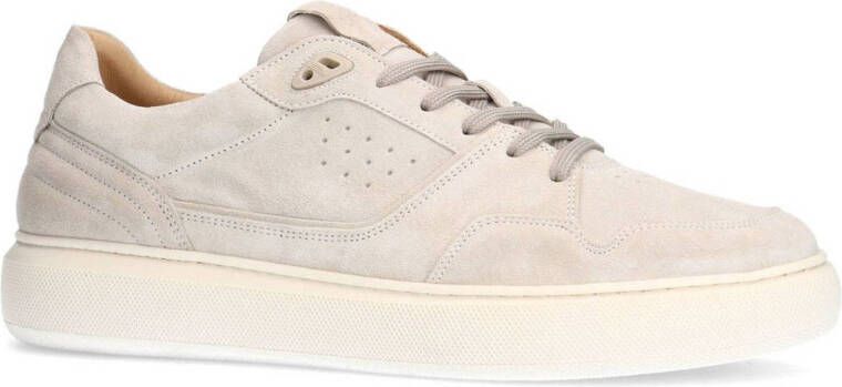 Manfield Heren Beige suède sneakers