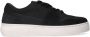 Manfield Heren Zwarte nubuck sneakers met suède details - Thumbnail 1