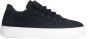 Manfield Heren Zwarte nubuck sneakers - Thumbnail 1