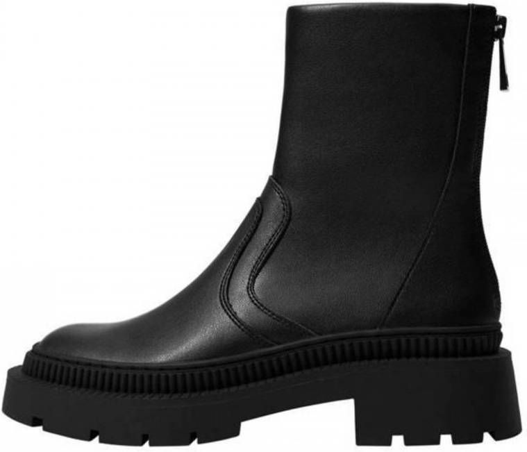 Mango enkelboots zwart