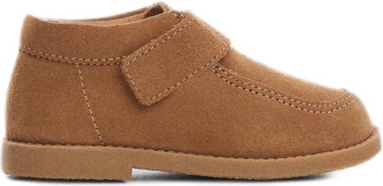 go Kids suède enkelboots camel