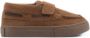 Mango Kids suède sneakers cognac - Thumbnail 1