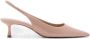 Mango lak slingback pumps beigeroze - Thumbnail 1