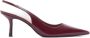 Mango lak slingback pumps bordeaux - Thumbnail 1