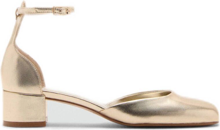 Mango pumps goud