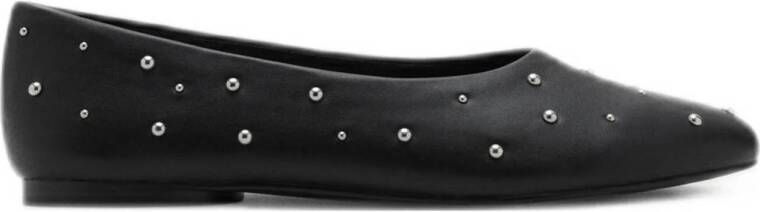 MANGO TEEN ballerina's met studs zwart