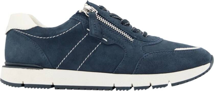 Medicus leren sneakers blauw