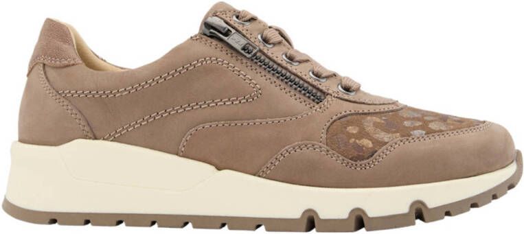 Medicus Taupe leren comfort sneaker