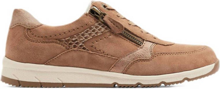 Medicus suède sneakers camel