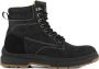 Memphis One gevoerde veterboots zwart - Thumbnail 1