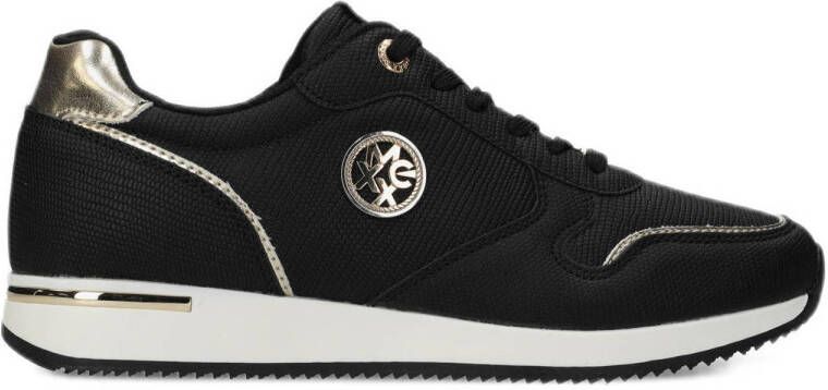 Mexx Zwarte Lage Sneakers voor Dames Black Dames