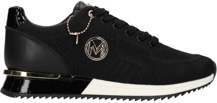 Mexx Gitte Glitter sneakers zwart