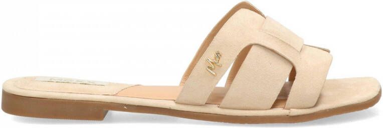 Mexx Jacey suède slippers zand