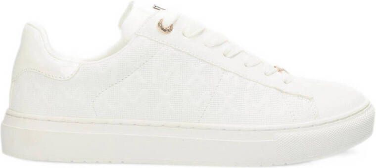 Mexx Witte Loua Sneaker met Gouden Details White Dames