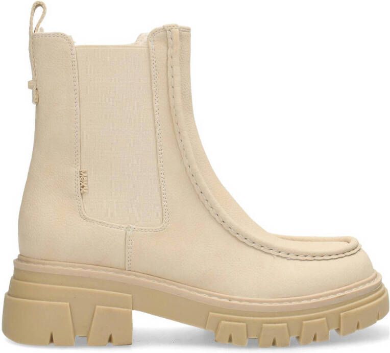 Mexx Mikki chunky enkelboots beige