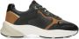 Mexx Milana chunky sneakers zwart cognac - Thumbnail 2