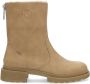 Mexx Enkellaars Polly Glad Donker Beige Vrouwen Dark Beige - Thumbnail 1