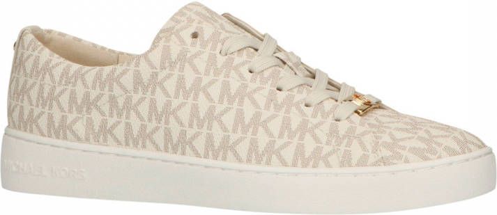 Michael Kors Keaton Lace Up Dames Sneakers Vanille - Foto 1