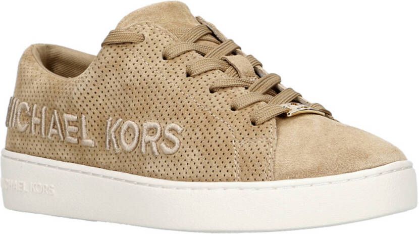 Michael Kors leren sneakers beige