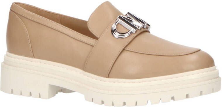 Michael Kors Dames Instappers & Ballerina's Parker Lug Loafer Camel Beige