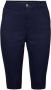 Miss Etam Plus high waist slim fit broek donkerblauw - Thumbnail 4