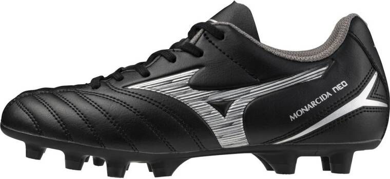 Mizuno Monarcida Neo III Select junior voetbalschoenen zwart zilver