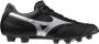 Mizuno Morelia Pro MD senior voetbalschoenen zwart zilvergrijs - Thumbnail 1