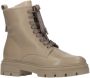 Mjus Beatrix M79280 leren veterboots taupe - Thumbnail 1