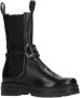 MJUS M79203-101-6002 Chelsea Zwart Leer Chelsea boots Dames - Thumbnail 1