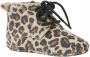 Mavies leren babyschoenen Bruin Meisjes Leer Dierenprint 15 16 - Thumbnail 1