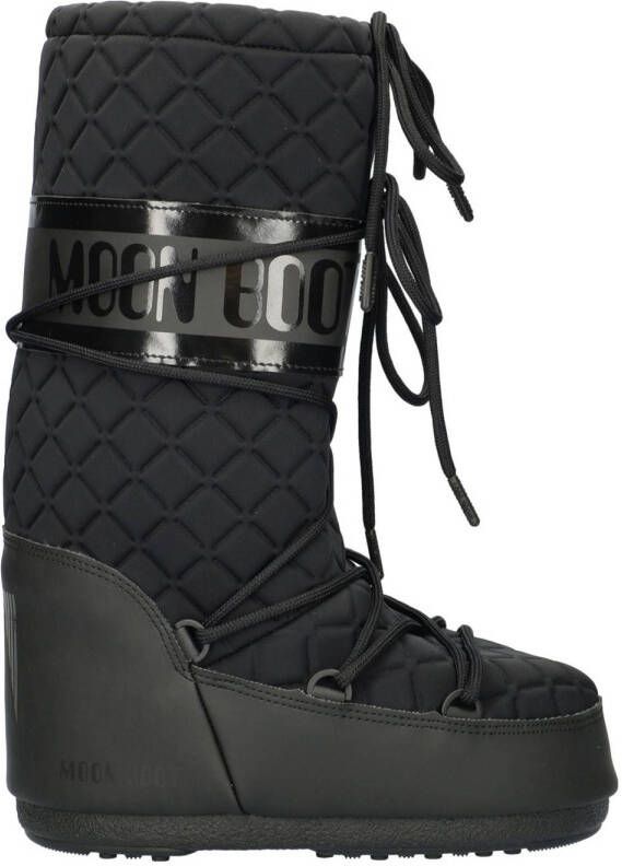 Moon Boot Icon Quilt snowboots zwart