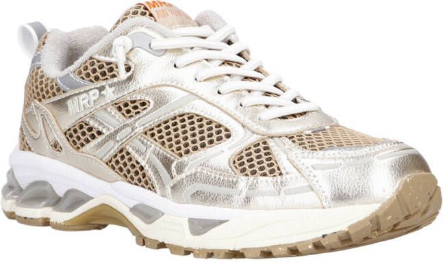 MRP Lage Sneakers Dames Amsterdam Maat: 38 Materiaal: Mesh Kleur: Goud