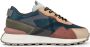 Munich Retro Sporty Pulsar Bruin Sneakers Multicolor Dames - Thumbnail 1