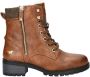 Mustang Warmgevoerde Veterschoenen Brown Dames - Thumbnail 1