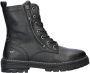 Mustang gevoerde veterboots zwart - Thumbnail 1