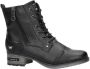 Mustang veterboots zwart - Thumbnail 1