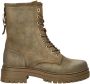 Nelson chunky suède veterboots camel - Thumbnail 1