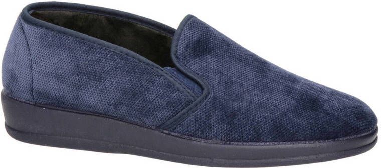 Nelson Home pantoffels blauw