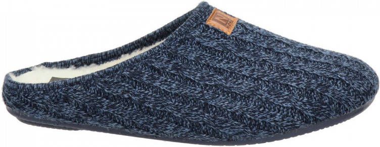 Nelson Home pantoffels blauw