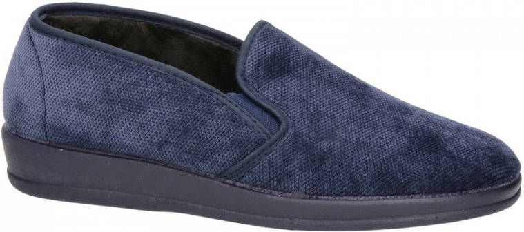 Nelson Home heren pantoffel Blauw