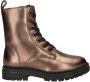 Nelson Kids leren veterboots brons - Thumbnail 1