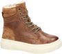 Nelson Kids leren veterboots cognac Bruin Leer Effen 32 - Thumbnail 1