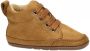 Nelson Kids nubuck babyschoenen cognac - Thumbnail 1