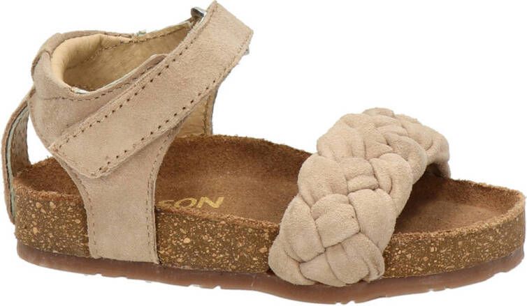 Nelson Kids sandalen beige Meisjes Leer 24 | Sandaal van