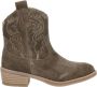 Nelson Kids suède cowboylaarzen taupe Bruin Meisjes Suede Effen 33 - Thumbnail 1