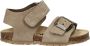 Nelson Kids suède sandalen beige Jongens Suede Effen 20 - Thumbnail 1