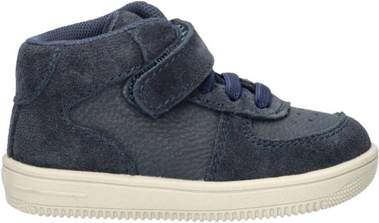 Nelson Kids suède sneakers donkerblauw